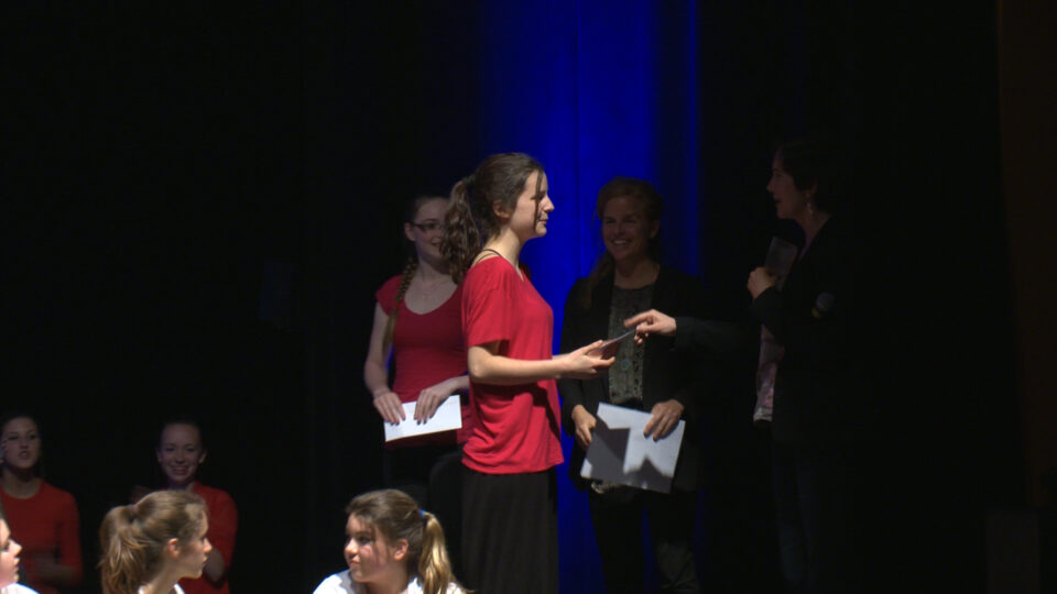 Remise du Prix La Rotonde au collège de Champigny!