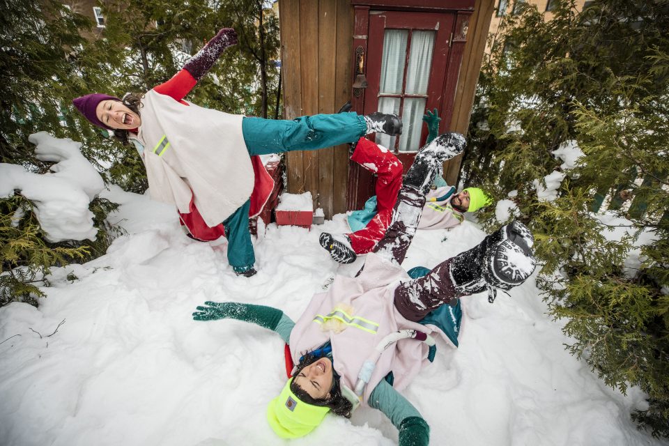 Annonce : Une danse par cour, le grand retour du spectacle extérieur hivernal!